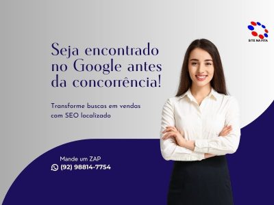 Seja encontrado no Google antes da sua concorrência!