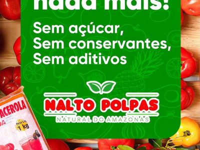 Nalto Polpas é Fruta e Nada Mais