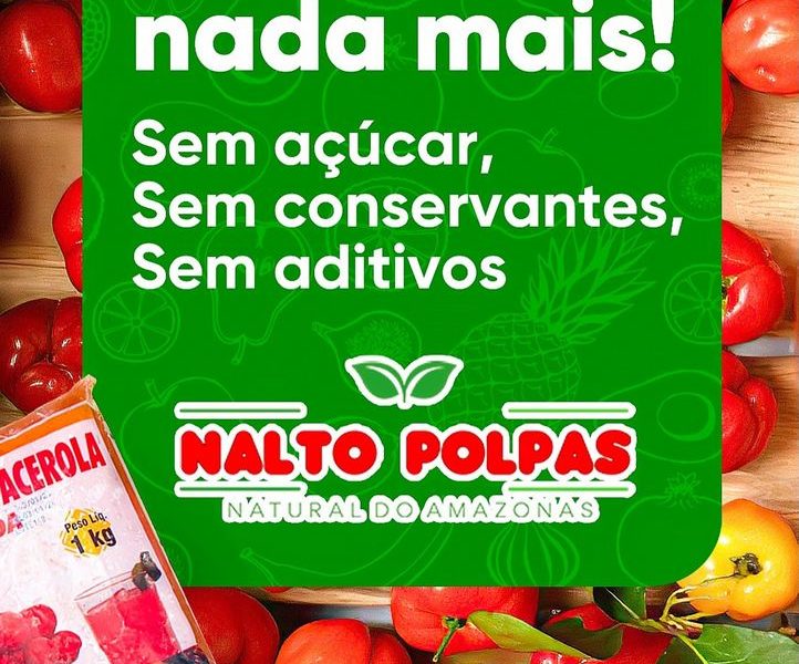 Nalto Polpas é Fruta e Nada Mais